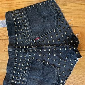 Custom 1 of 1 Levis Short Shorts!